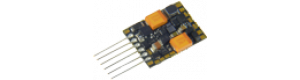 Miniaturní zvukový dekodér MS500N, s konektorem NEM651, cena s čipovou přirážkou, Zimo MS500N