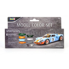 Sada barev Aqua Color - Sportscar (8 x 17 ml), Revell 36202