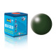 Barva akrylová, hedvábná tnavě zelená, 18 ml, Revell 36363