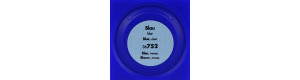 Barva akrylová, transparentní modrá, 18 ml, Revell 36752