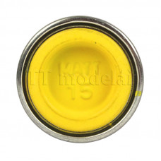 Barva emailová, matná žlutá (yellow mat), 14 ml, č. 15, Revell 32115