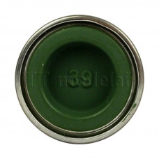 Barva emailová, matná tmavě zelená (dark green mat), 14 ml, č. 39, Revell 32139
