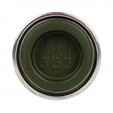 Barva emailová, hedvábná tmavě zelená (dark green silk), 14 ml, č. SM 363, Revell 32363