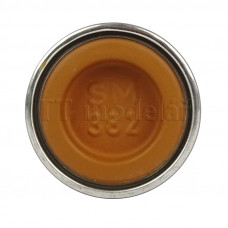 Barva emailová, hedvábná lesní hnědá (wood brown silk), 14 ml, č. SM 382, Revell 32382