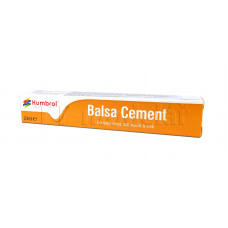 Humbrol Balsa Cement, rychleschnoucí lepidlo v tubě na balzu, 24 ml. Humbrol AE0603