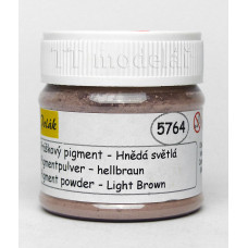 Pigment práškový, hnědá světlá, 50 ml, Polák 5764