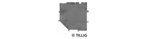 Měřicí šablona rozchod 16,5 mm, H0, Tillig 08962