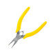 Kleště s kulatýmí čelistmi, 135 mm, nerez (žlutá řada hobby), Modelcraft PPL5701