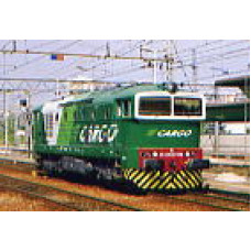 Pohlednice, pronajatá lokomotiva DE 520-07(753.046) v Milano-Novate - září 2003, Corona CPV034