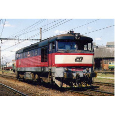Pohlednice, motorová lokomotiva 749.121 v Olomouci - srpen 2007, Corona CPV047