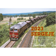 Kalendář "Sergeje 2023", DOPRODEJ, Nakladatelství Krokodýl