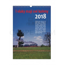 Nástěnný kalendář I vlaky mají své kořeny 2018, Carpe Diem