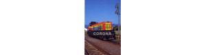 Pohlednice, motorová lokomotiva 773.008-8 v Banské Bystrici - srpen 2005, Corona CPV011
