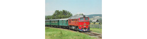 Pohlednice, Letohradský železniční klub Motorová lokomotiva T679.1529 u Dolní Lipky 81-2019