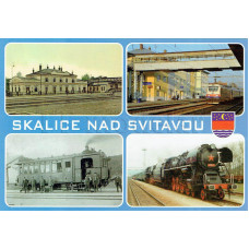 Pohlednice s železniční tématikou, Skalice nad Svitavou, TT modelář Skalice