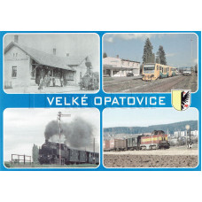 Pohlednice s železniční tématikou, Velké Opatovice, TT Modelář VelOpatovice