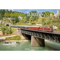 Kalendář Modellbahn Träume 2025, Josef Brandl, VGB 208/02051