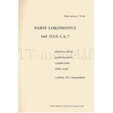 72. díl, Parní lokomotivy řad 313.0, 1, 6, 7, pouze na CD, Pavel Korbel