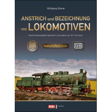 Atlas nátěrů a popisů lokomotiv německých drah DRG, DR, DB, DB AG VGB 9783969680773