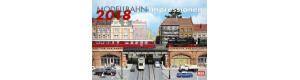 Kalendář pro rok 2018 - Modellbahn-Impressionen, DOPRODEJ, VGB 9783837518382