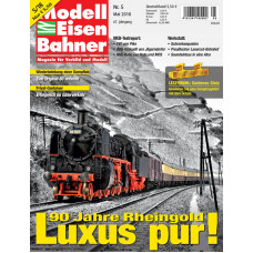 Modelleisenbahner 5/2018, VGB 191805
