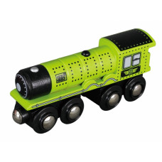 Parní lokomotiva, zelená, Maxim 50486