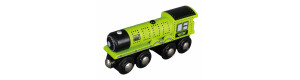 Parní lokomotiva, zelená, Maxim 50486