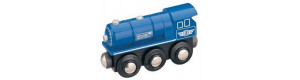 Parní lokomotiva, modrá, Maxim 50813